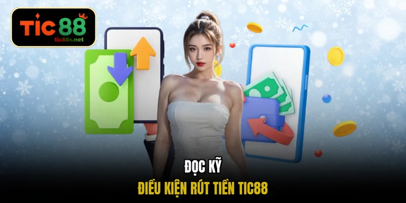 Đọc kỹ điều kiện rút tiền TIC88