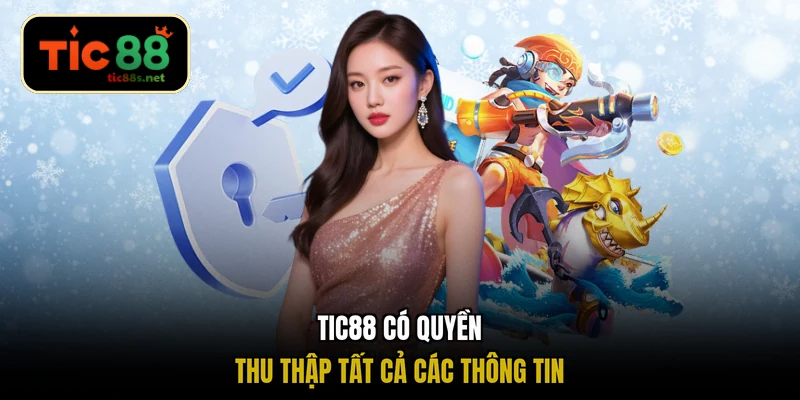 TIC88 có quyền thu thập tất cả các thông tin